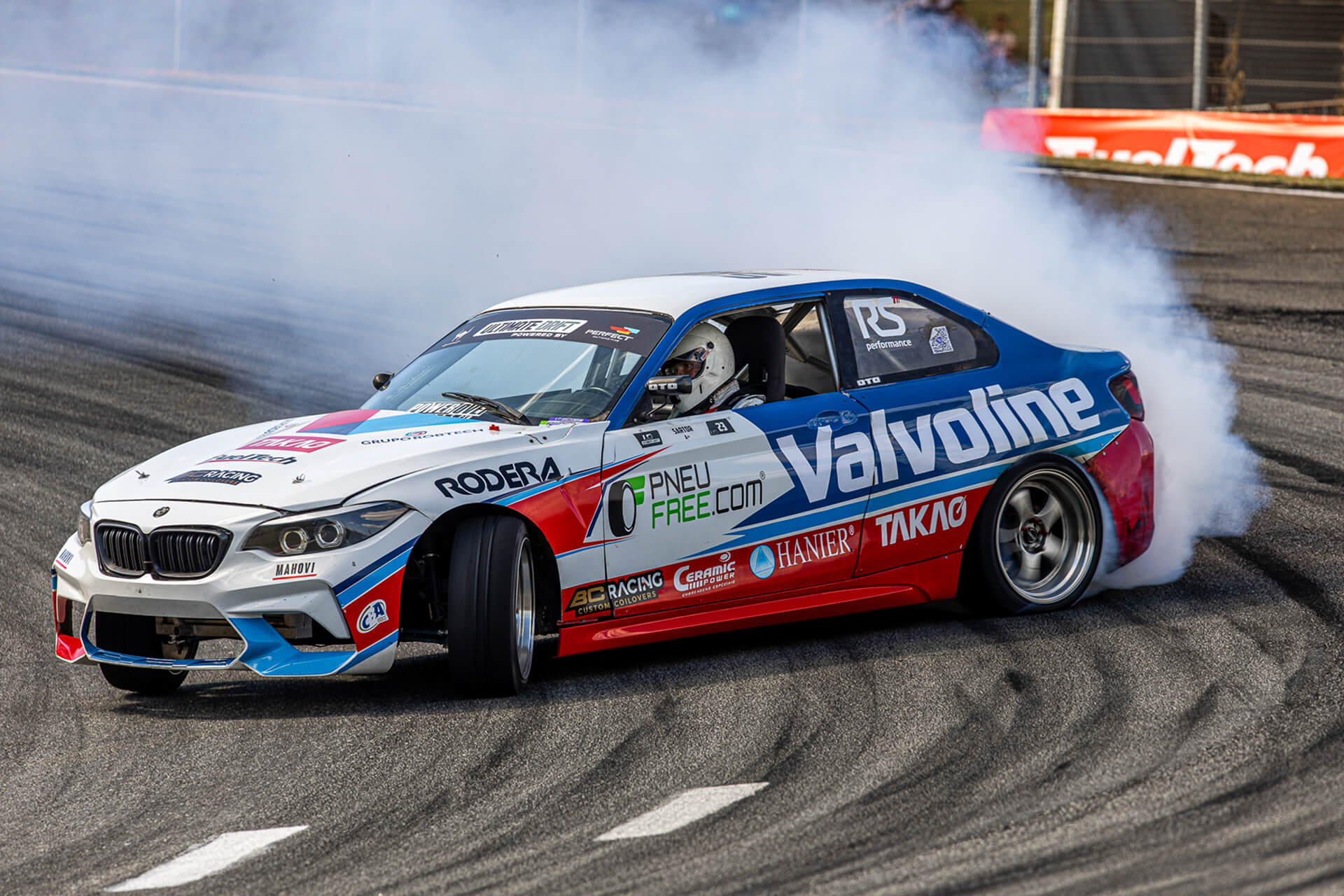 Foto de um carro de drift